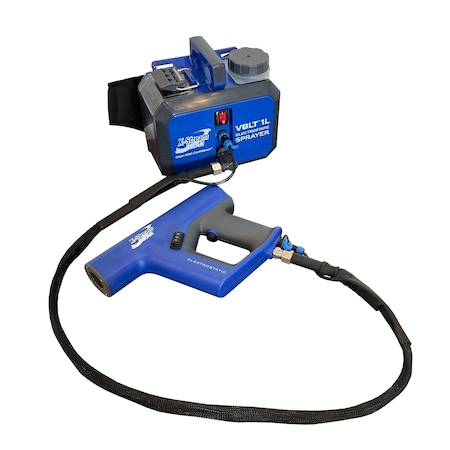X-Stream Clean Volt-1L Sanitation & Decontamination Electrostatic Backpack Sprayer 1-Liter with Turbo-Boost Fan XCEAHV